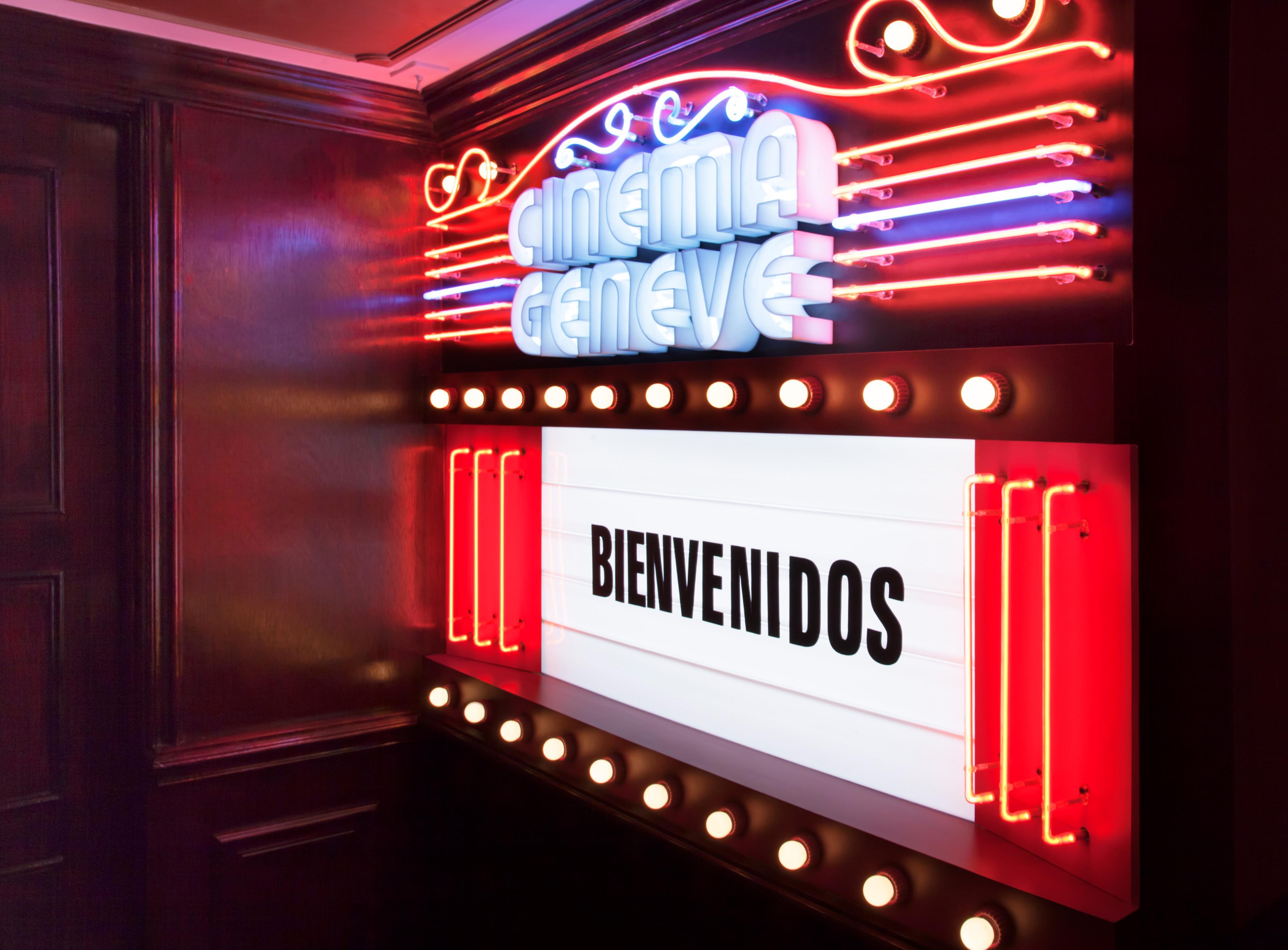 Hotel Geneve Cd De Mexico Exterior foto The sign at the entrance of the venue