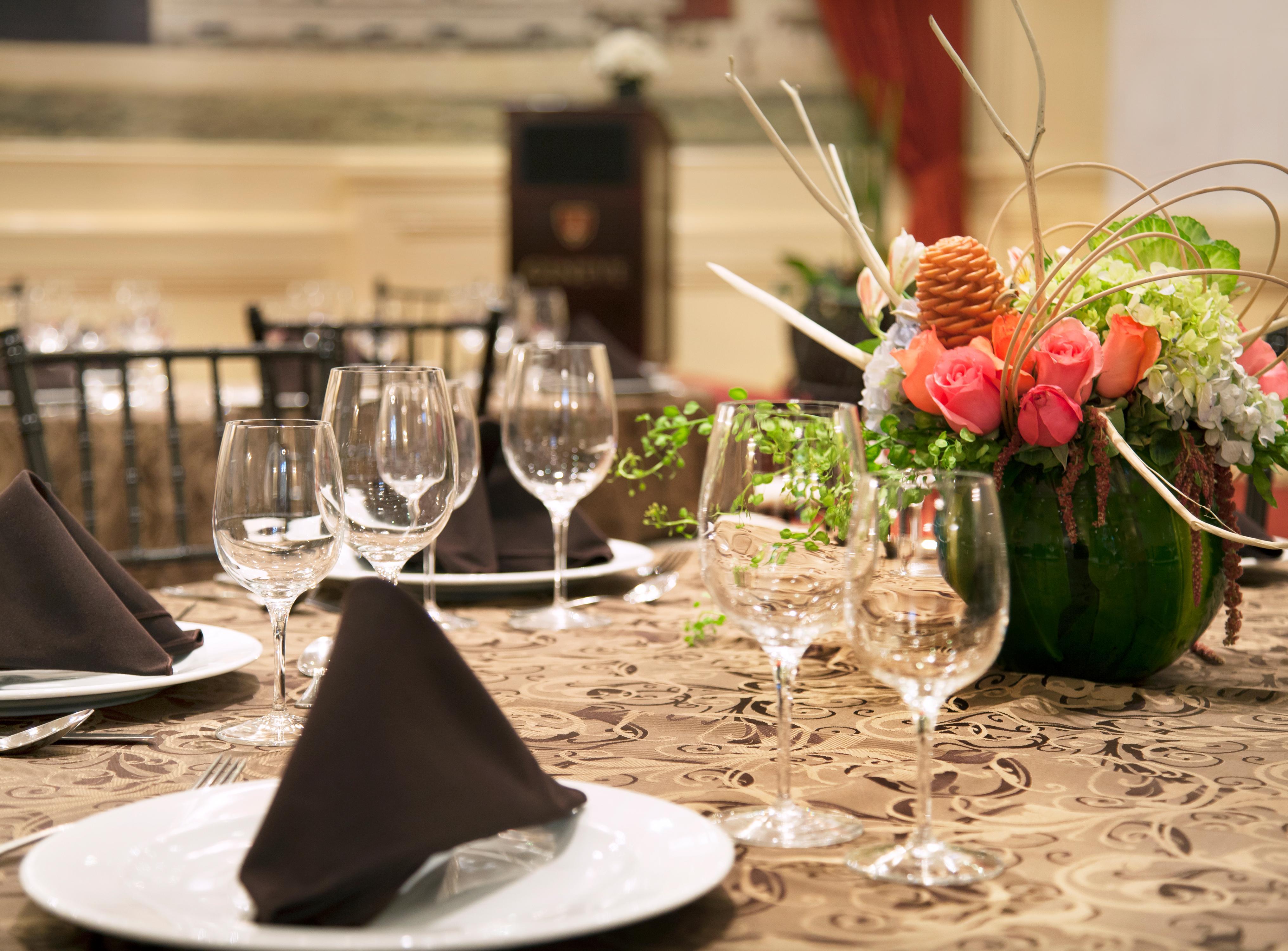 Hotel Geneve Cd De Mexico Exterior foto A table set for a formal dinner