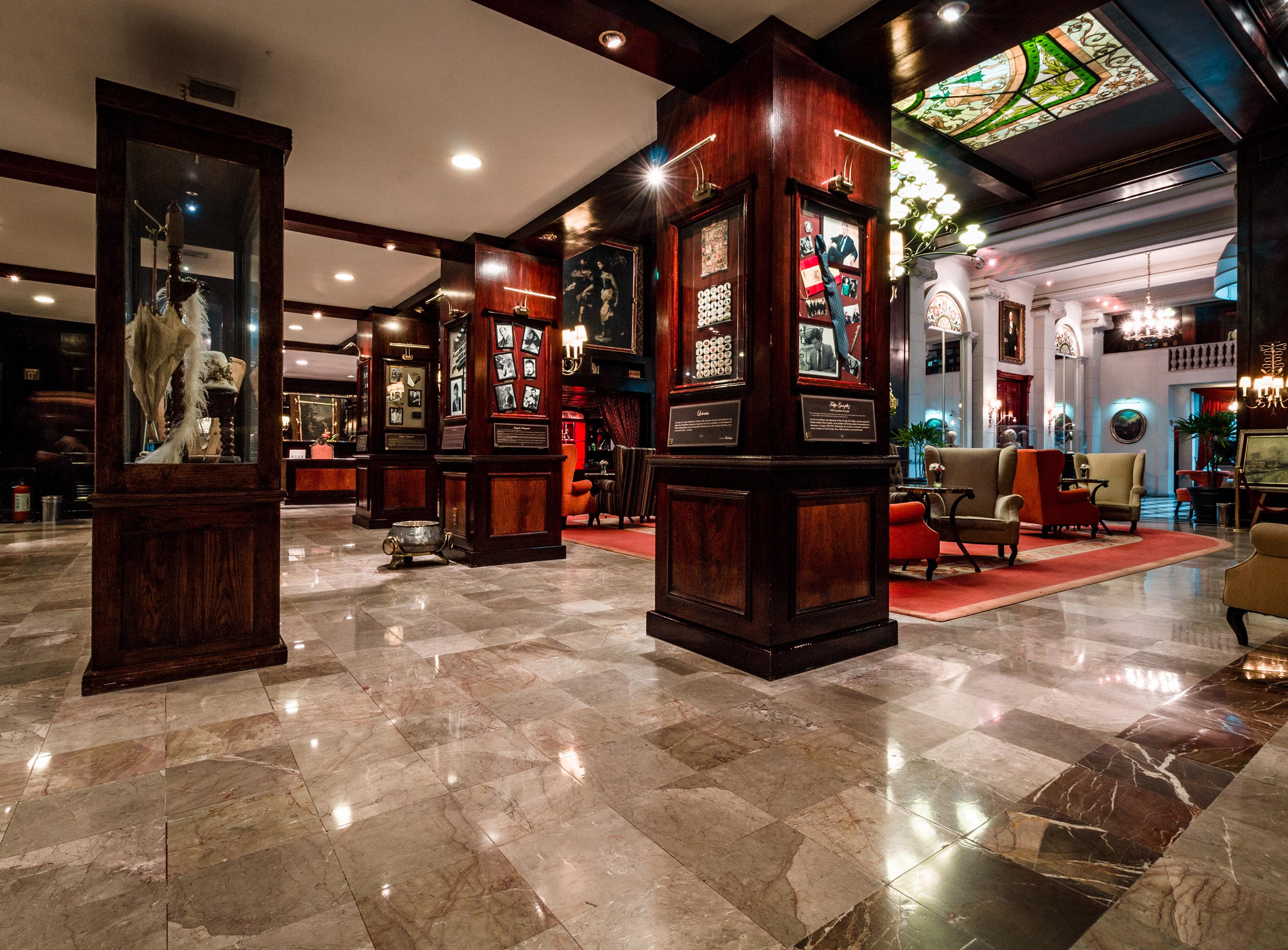 Hotel Geneve Cd De Mexico Exterior foto Lobby